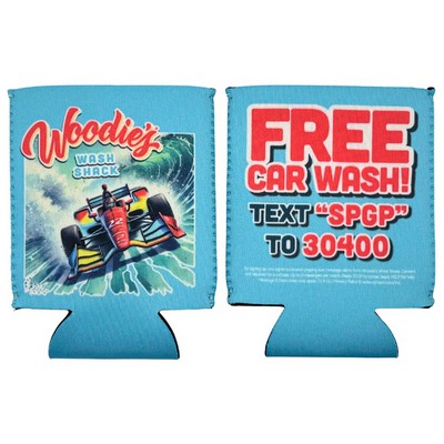 12 oz Full Color Dye-Sublimated Can Cooler